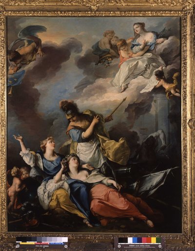Allegorie des Friedens von Wien im Jahr 1606 von Michel Francois Dandre Bardon