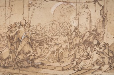 Der Tod des Sokrates, ca. 1749 von Michel Francois Dandre Bardon