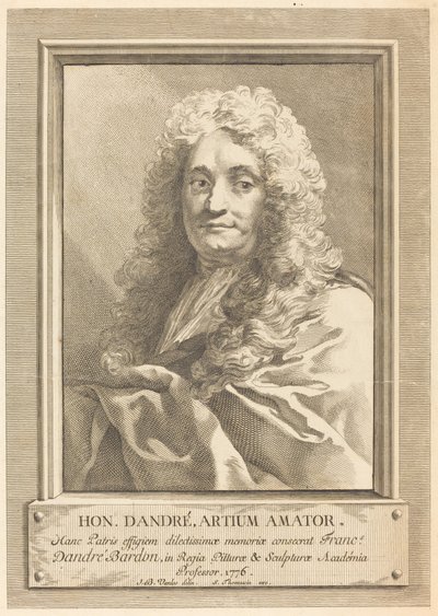 Porträt des Vaters des Künstlers von Michel François Dandré Bardon after Jean Baptiste Van Loo