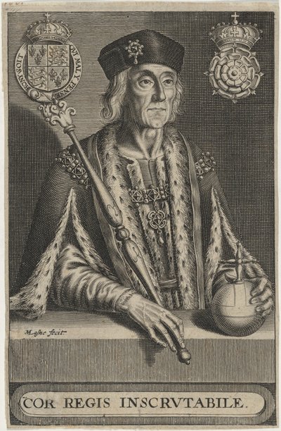 Heinrich VII. von England von Michel Lasne