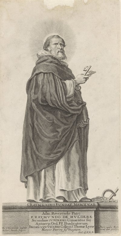 Der heilige Raymundus von Peñafort von Michel Natalis