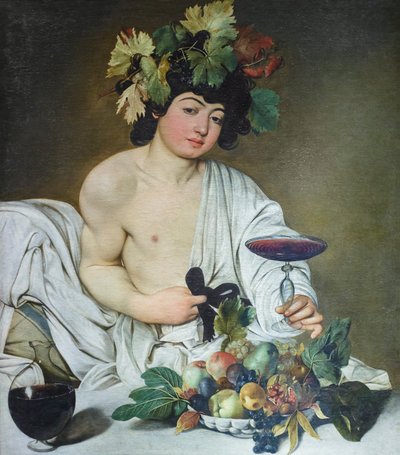 Der junge Bacchus von Michelangelo Merisi da Caravaggio