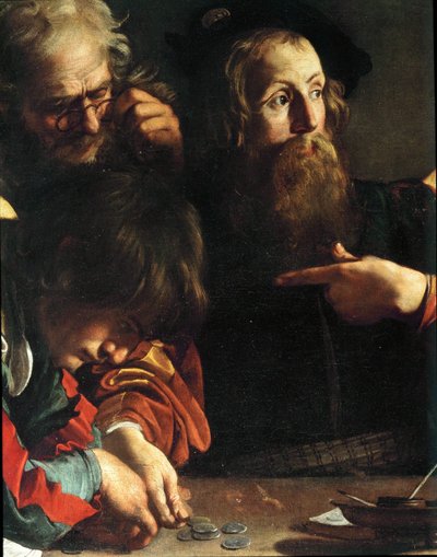 Die Berufung des Matthäus von Michelangelo Merisi da Caravaggio