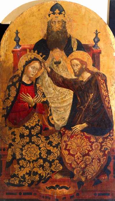 Krönung Mariens von Michele di Matteo da Bologna von Michele di Matteo da Bologna