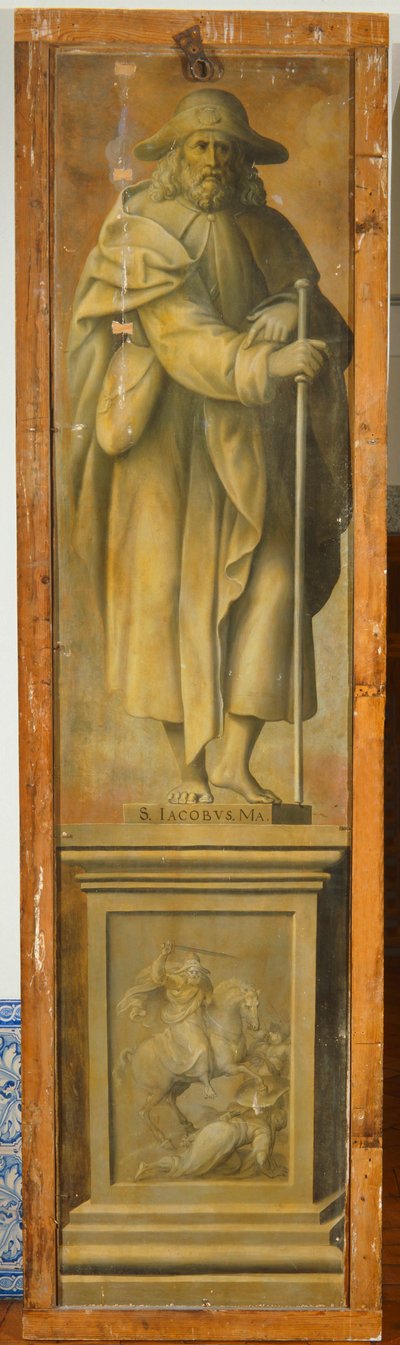 Heiliger Jakob der Ältere von Michiel I Coxie or Coxcie