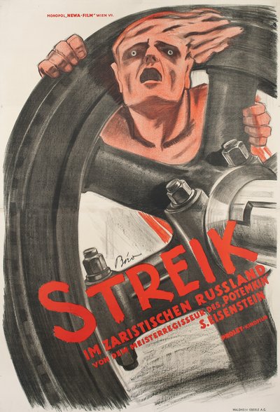 Plakat für den Stummfilm 