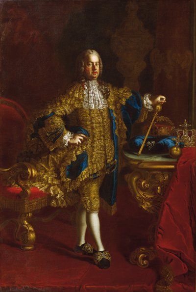Porträt von Kaiser Franz I. von Österreich 1708-1765, zwischen 1745 und 1765 von Mijtens