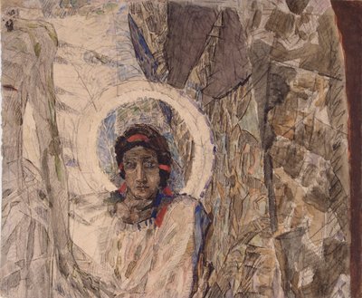 Engelskopf, 1887 von Mikhail Aleksandrovich Vrubel