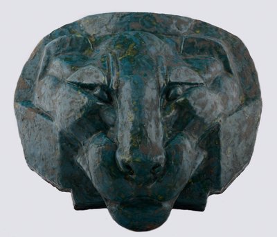 Kopf eines Löwen, 1891 von Mikhail Aleksandrovich Vrubel