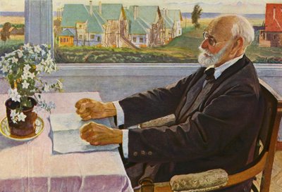 Akademiemitglied Iwan Pawlow von Mikhail Vasilievich Nesterov