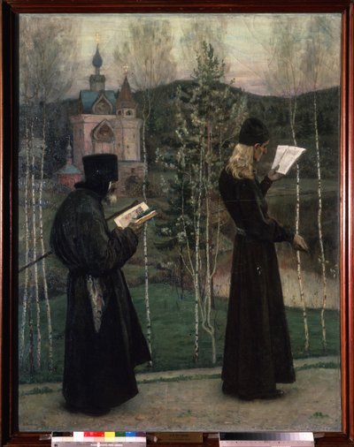 Die Glocken läuten von Mikhail Vasilievich Nesterov