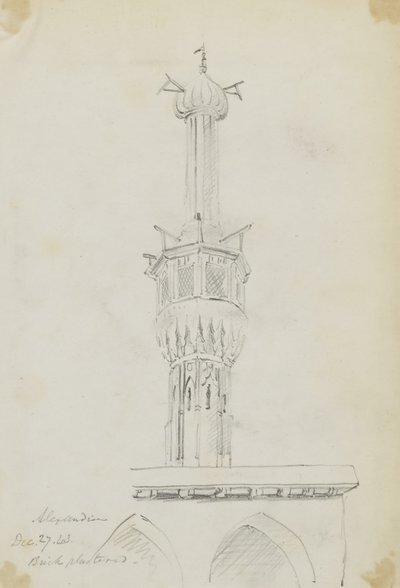Alexandria, Ägypten von Miner Kilbourne Kellogg