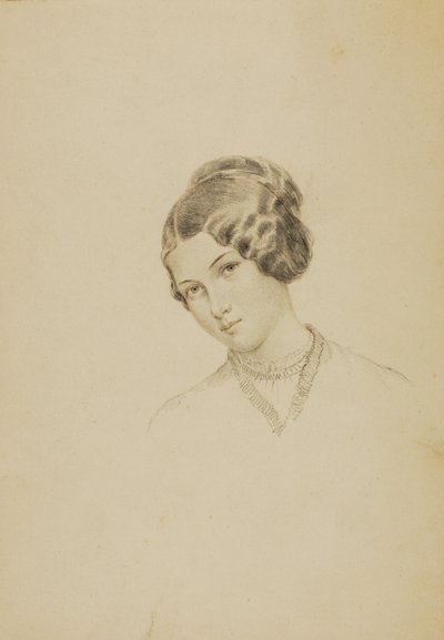 Kopf einer Dame von Miner Kilbourne Kellogg