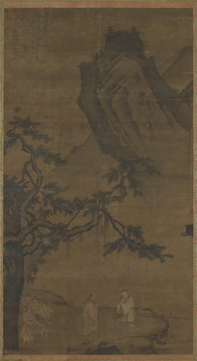 Den Weisen am Wei-Fluss herbeirufen von Ming Dynasty Chinese School