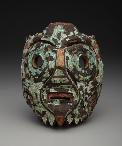 Maske, möglicherweise von Tlaloc, ca. 1350-1521 von Mixtec Mixtec