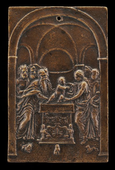 Darstellung Jesu im Tempel, spätes 15. - frühes 16. Jahrhundert von Moderno
