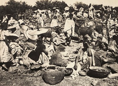 „Ein Imperium aufbauen“ im faschistischen Zeitalter: abessinischer Markt, 09.05.1936 von Modestino Baldinetti