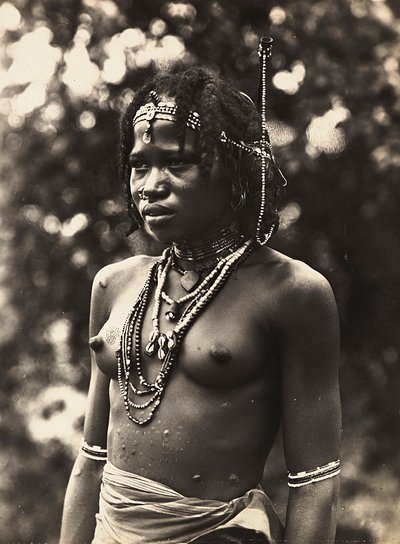Cunama-Mädchen, 09.05.1936 von Modestino Baldinetti