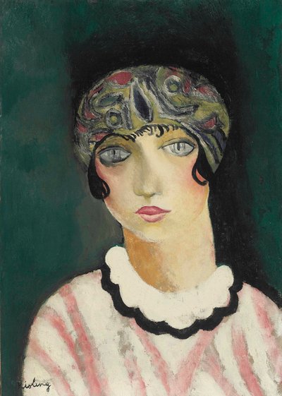Porträt von Kiki de Montparnasse von Moise Kisling