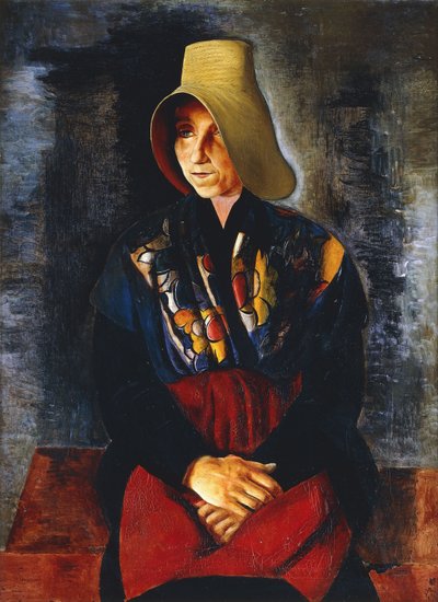 Porträt der Mutter von Renée Kisling von Moise Kisling