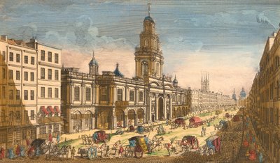 Ansicht der Royal Exchange, London von Moithey Lainee