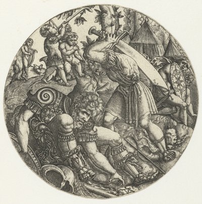 David und Goliath von Monogrammist AC