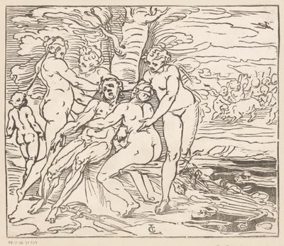 Venus trauert um den Tod von Adonis von Monogrammist GGN (attributed to)