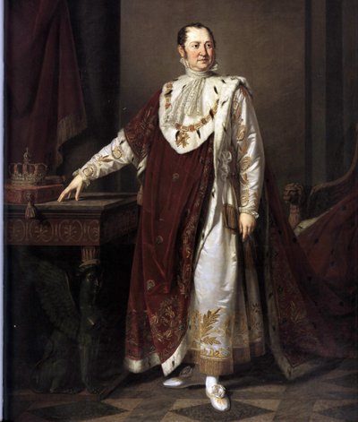 Moritz Kellerhoven, König Max I. von Bayern von Moritz Kellerhoven