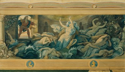 Die schöne Melusine: VIII. Der Eidbruch von Moritz Ludwig von Schwind