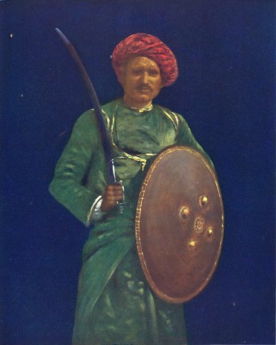 Ein Gefolgsmann von Rajgarh, 1903 von Mortimer L Menpes