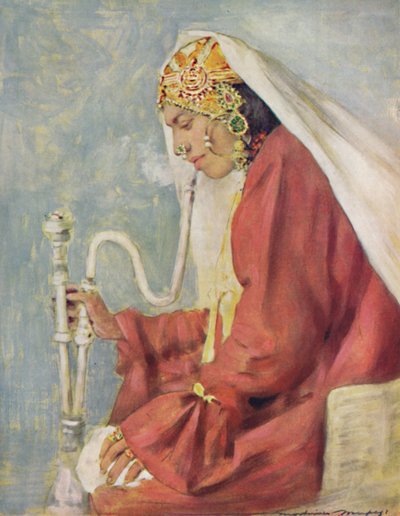 Ein singendes Mädchen, 1903 von Mortimer L Menpes