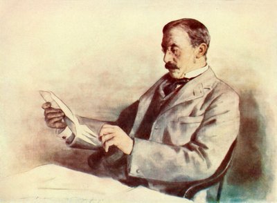 Lord Milner, 1901 von Mortimer L Menpes