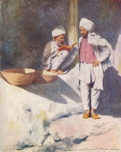 Ein Gelehrter aus Peschawar, 1905 von Mortimer Ludington Menpes
