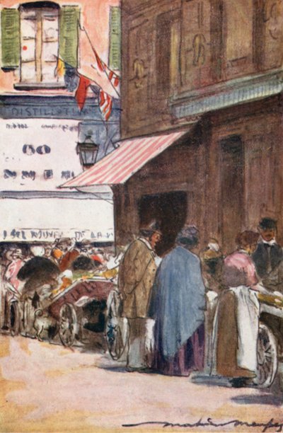 Straßenhändlerinnen von Mortimer Ludington Menpes