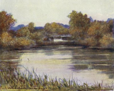 Sutton Courtney-Nebenfluss von Mortimer Ludington Menpes