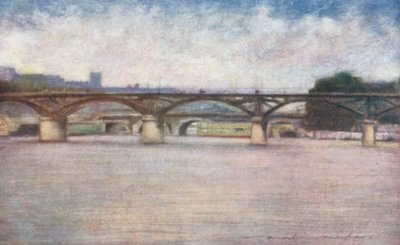 Die Pont des Arts von Mortimer Ludington Menpes