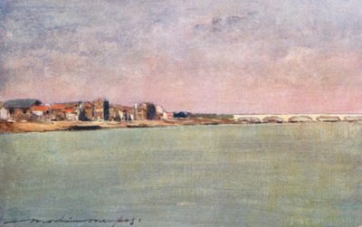 Die Seine bei Sonnenuntergang von Mortimer Ludington Menpes