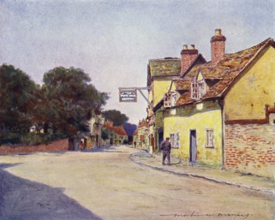 White Hart Hotel, Dorchester von Mortimer Ludington Menpes