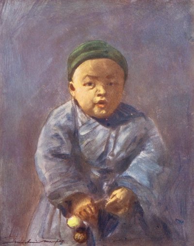 Kinder der Welt: Chinesisch, Kleiner Dicker von Mortimer Ludington Menpes