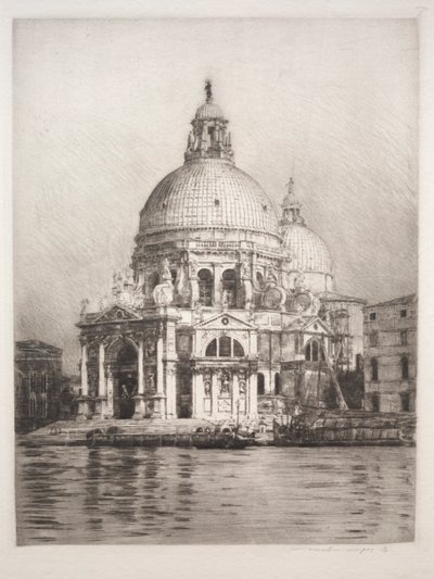 Santa Maria Della Salute #1 von Mortimer Menpes