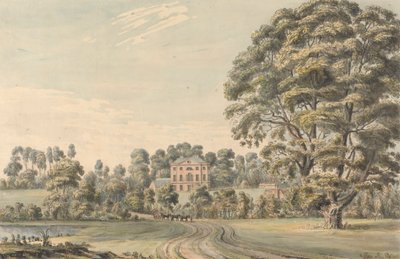 Bevere House bei North Claines, Worcestershire von Moses Griffith