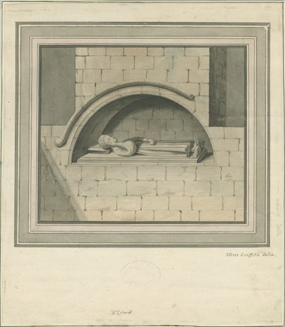 Elford Kirche - Das Stanley-Denkmal von Moses Griffiths