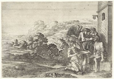 Tobias heilt die Blindheit seines Vaters von Moyses van Wtenbrouck