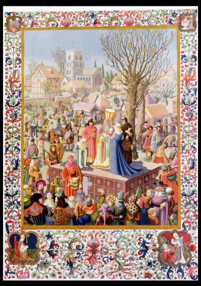Die Anfänge des Weihnachtsspiels, Titelblatt der Illustrated London News von Muriel Broderick