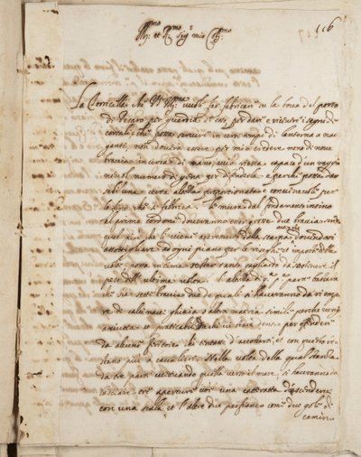 Portfolio von Zeichnungen von Mutio Oddi aus Urbino und anderen, S.116, ca. 1635-40 von Muzio Oddi