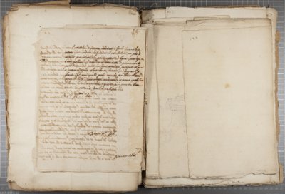 Portfolio von Zeichnungen von Mutio Oddi aus Urbino und anderen, p120, verso, ca. 1635-40 von Muzio Oddi