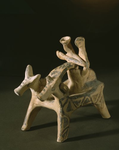 Streitwagen, aus dem Grab von Marcopoulo, Attika, Späte Heraldik-Periode IIIA-IIIB, 1400-1200 v. Chr. von Mycenaean