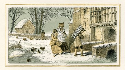 Winter von William Shakespeare von Myles Birket Foster