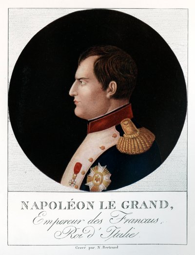 Kaiser Napoleon Bonaparte, 1769-1821, 1912 von N. Bertrand