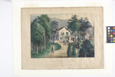 Chappaqua-Farm, West Chester County, New York von N. and Ives J.M. (1824 95) Currier